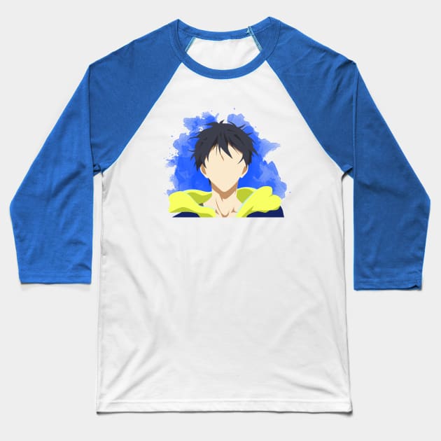 Free! Minimalist (Haru) Baseball T-Shirt by DanMcG2018